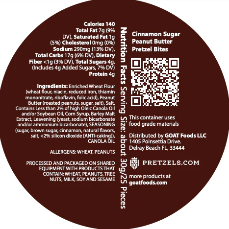 Cinnamon Sugar Peanut Butter Pretzel Bites - Image 3