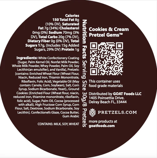 Cookies and Cream Pretzel Gems™ - Image 4