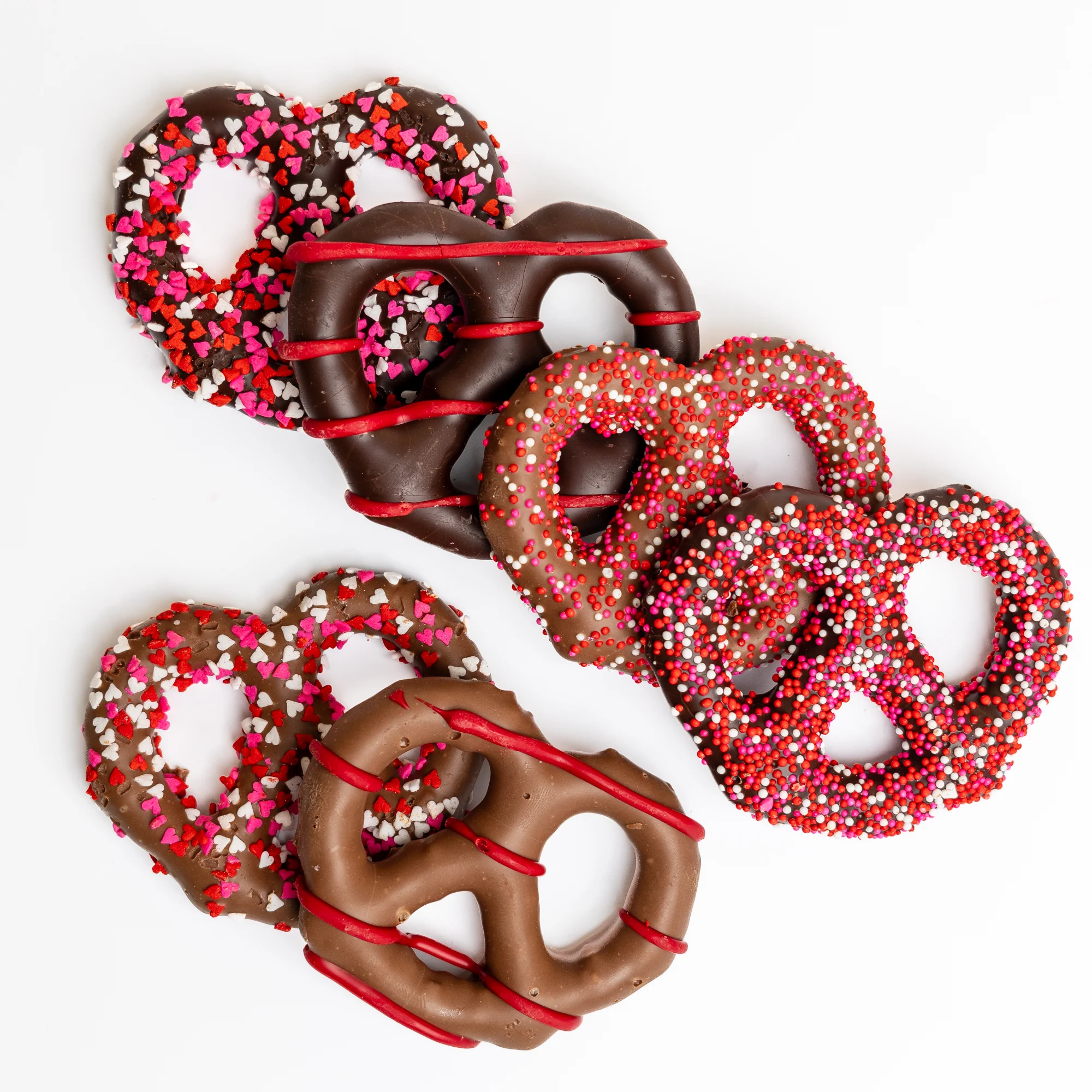 Cupid's Hand-Dipped Belgian Chocolate Strawberries & Pretzel Twists - Image 3