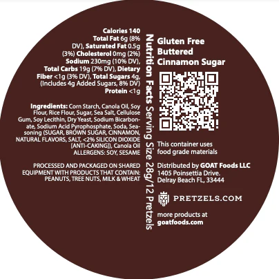 Gluten Free Buttered Cinnamon Sugar - Image 4