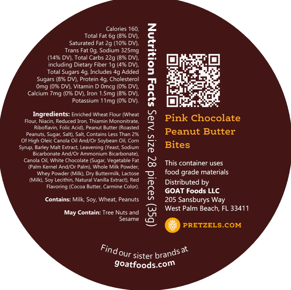 Pink Chocolate Peanut Butter Bites - Image 3