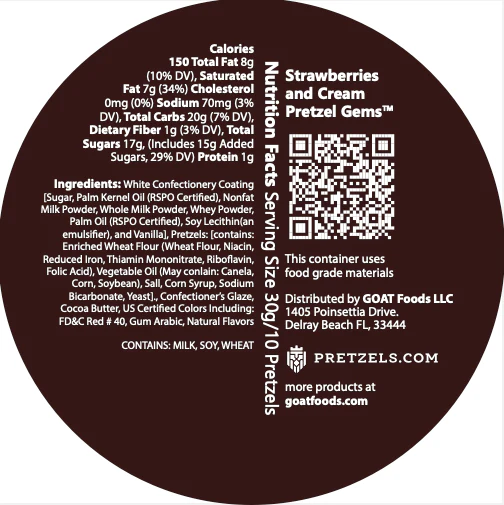 Strawberries & Cream Pretzel Gems™ - Image 4